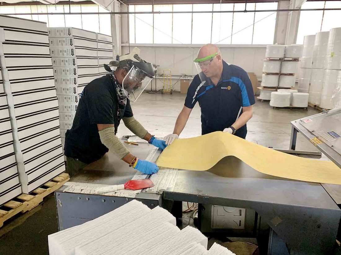 Marietta company donates materials for masks News, Sports, Jobs